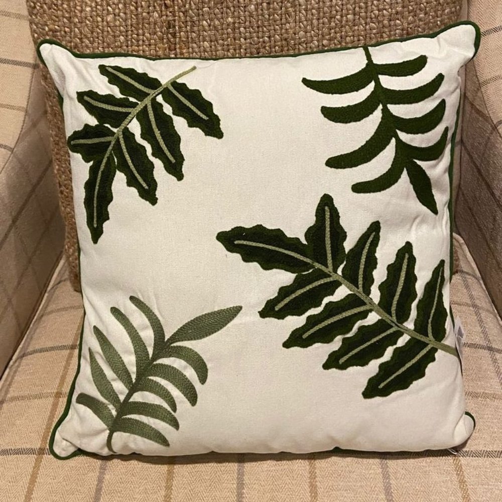 Fern Pillow #2 16"
